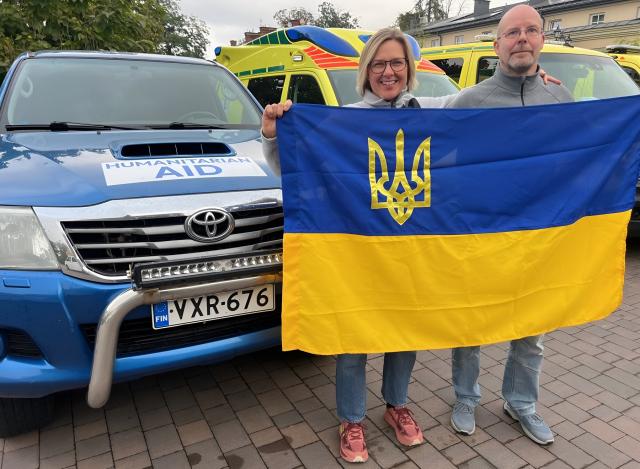 Karin Godenhielm and Petri Makkonen